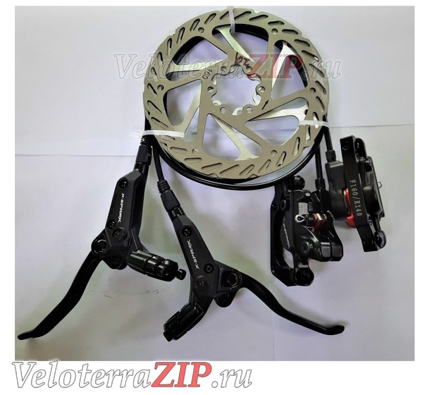 Набор гидравлического тормоза для 29"велосипеда C-SPARK HD-M300,диски160мм(1наб.=1прав,1лев,2диска)