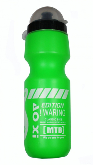 Бутылочка пластиковая 750мл,бренд"S"(3цв.в ящике:син,зел,красн)