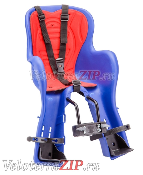 Кресло детское, с крепл на подседельный штырь, пластик HTP Kiki CS 202 A, синее