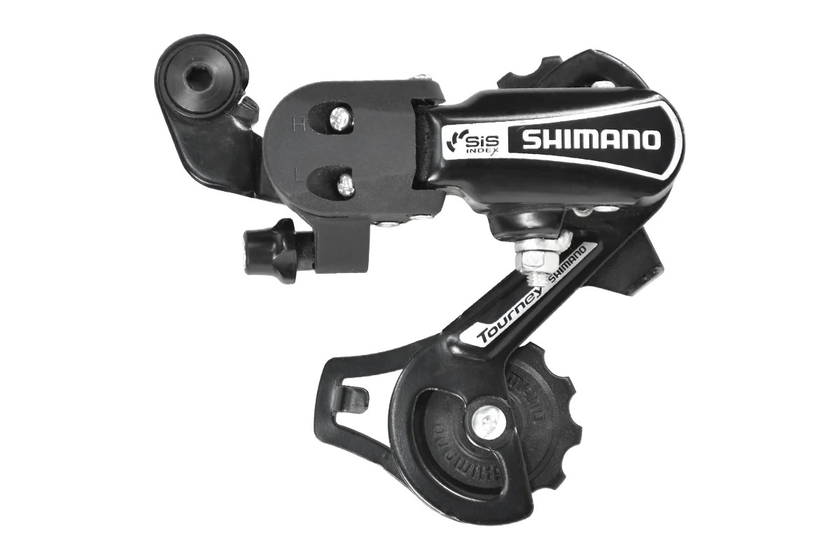 Переключатель задний SHIMANO Tourney ARDTY21BSSDL 7 speed,короткая лапка,черный