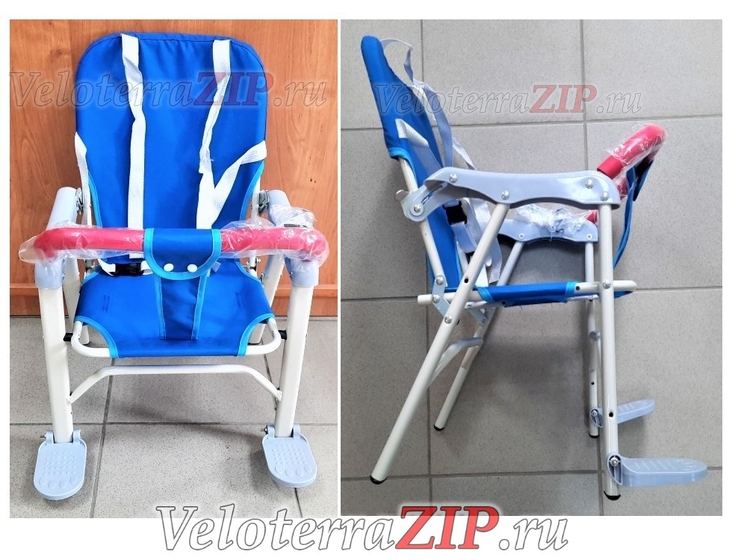 Кресло JL-190 детское велосипедное синее,  арт. 280015-1